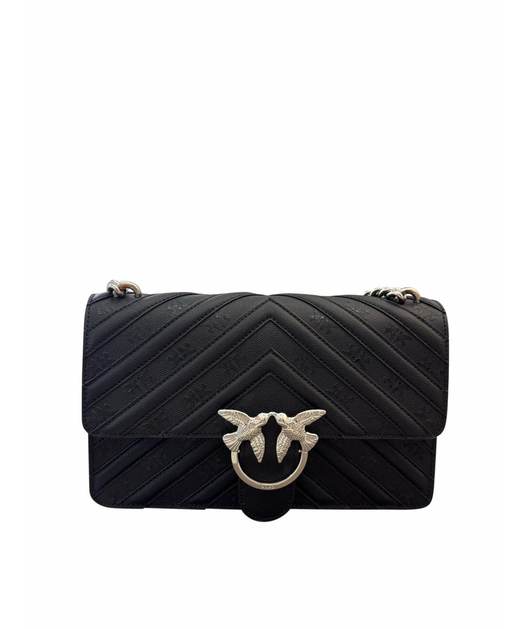 PINKO Черная сумка через плечо, фото 1