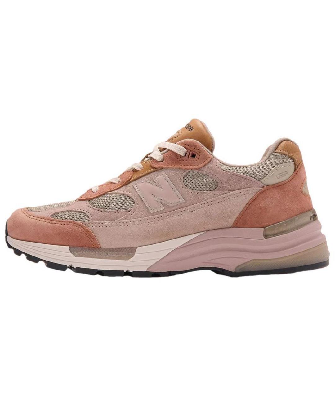 NEW BALANCE Оранжевое низкие кроссовки / кеды, фото 2