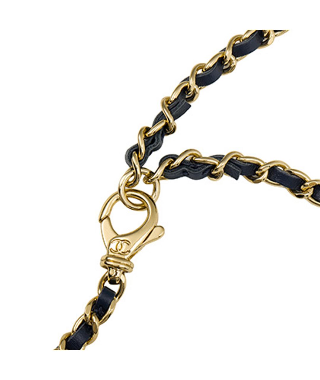 CHANEL Синяя деним поясная сумка, фото 6