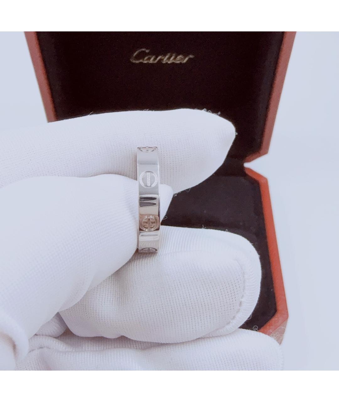 CARTIER Белое кольцо из белого золота, фото 3