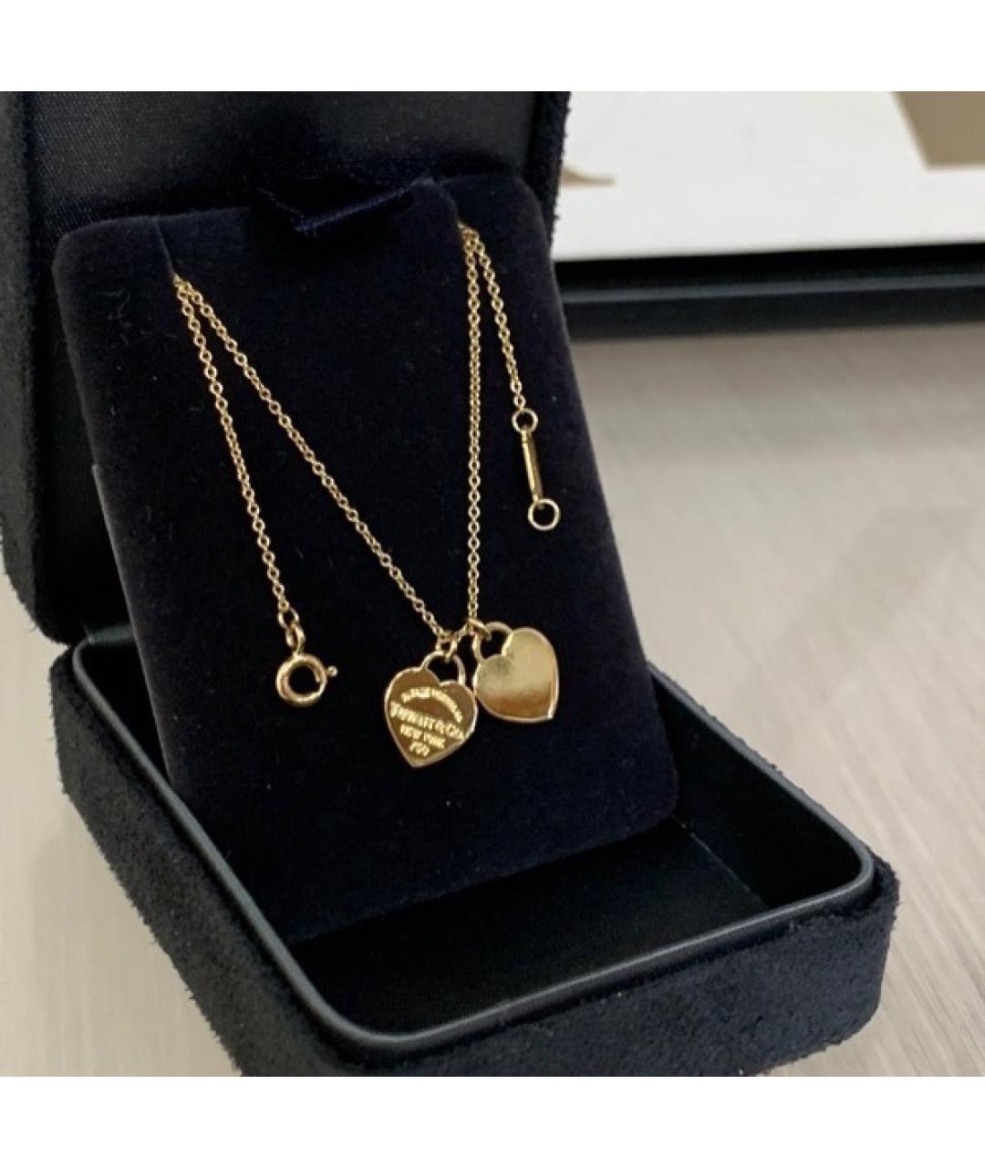 TIFFANY&CO Желтая подвеска из желтого золота, фото 6