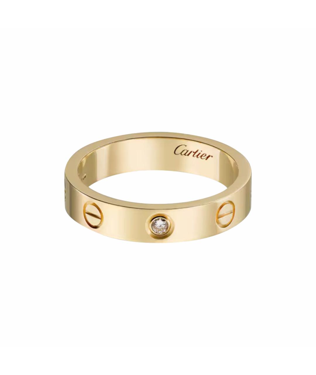 CARTIER Зеленые кольцо из желтого золота, фото 1