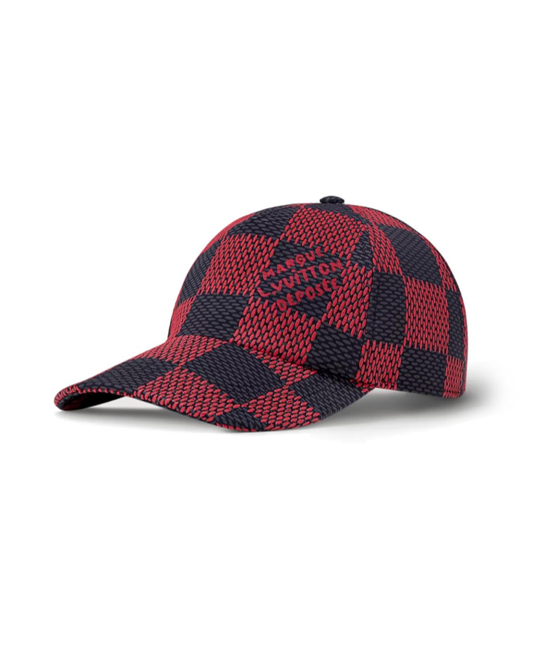 LOUIS VUITTON Красная кепка, фото 2