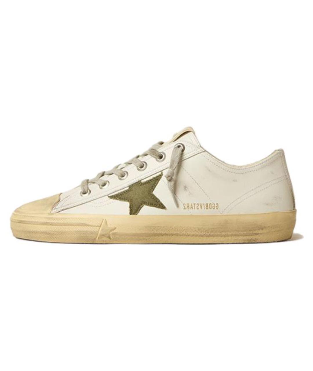 GOLDEN GOOSE DELUXE BRAND Белые низкие кроссовки / кеды, фото 2