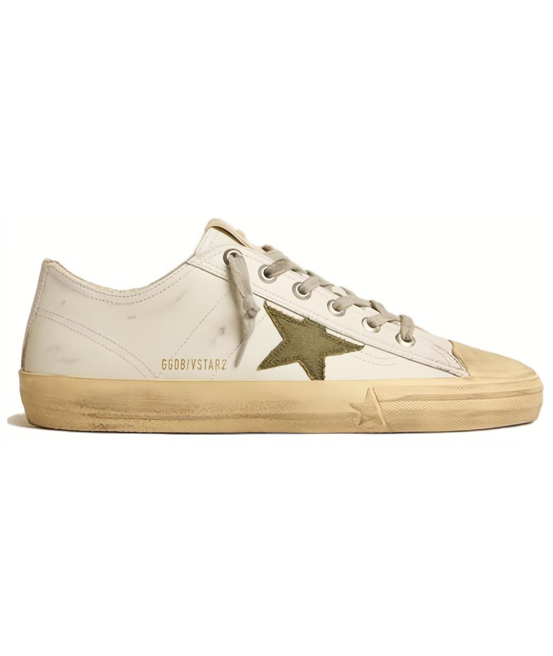 GOLDEN GOOSE DELUXE BRAND Белые низкие кроссовки / кеды, фото 1