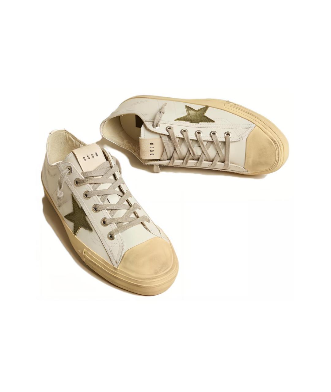 GOLDEN GOOSE DELUXE BRAND Белые низкие кроссовки / кеды, фото 3