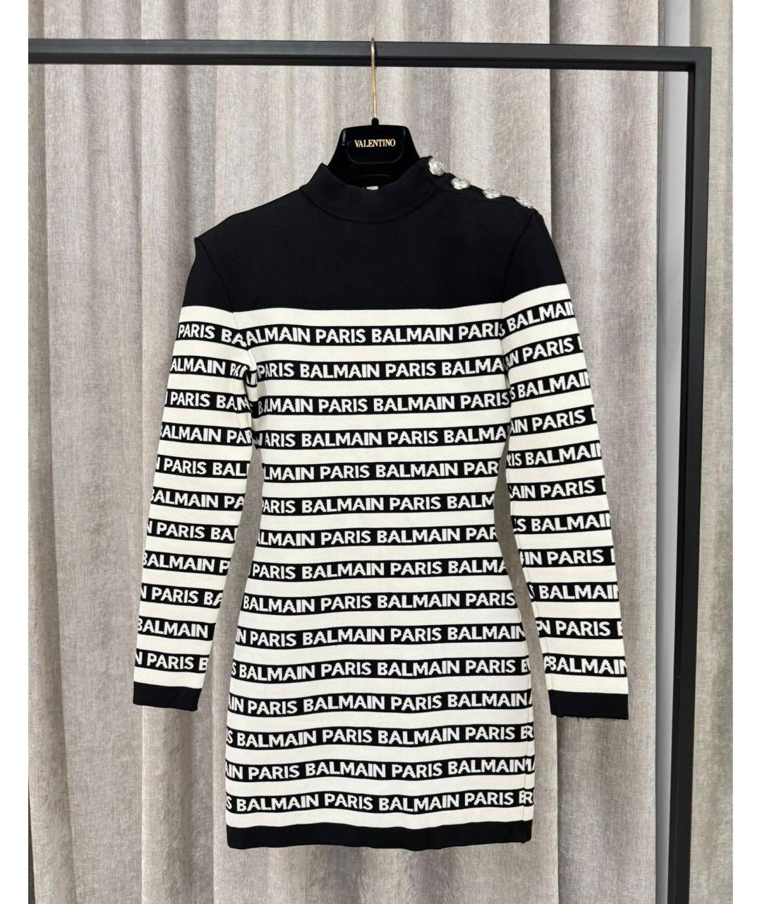 BALMAIN Мульти повседневное платье, фото 2