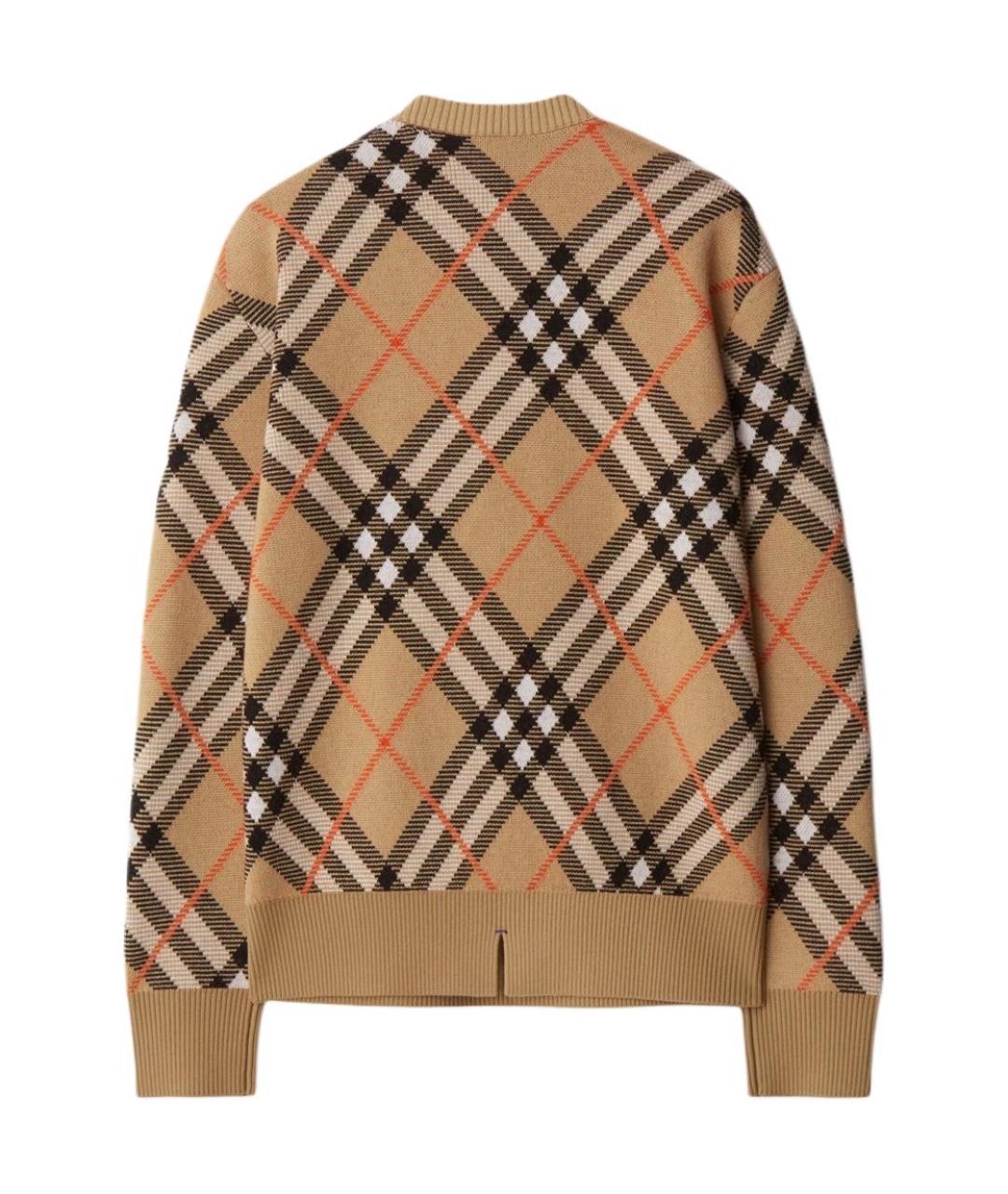 BURBERRY Бежевый джемпер / свитер, фото 2