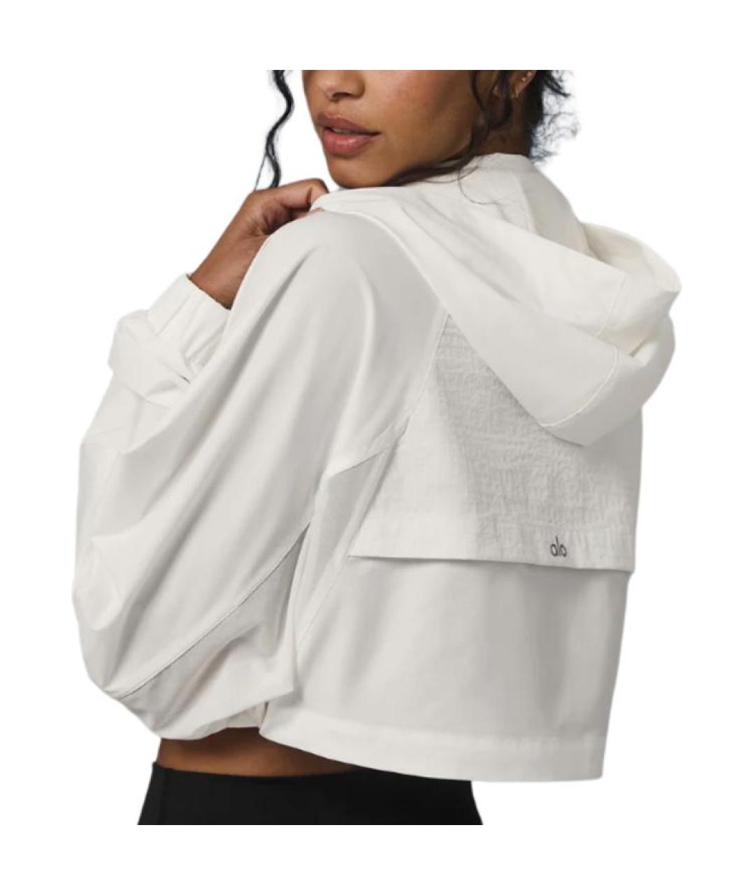 ALO YOGA Белая куртка, фото 2