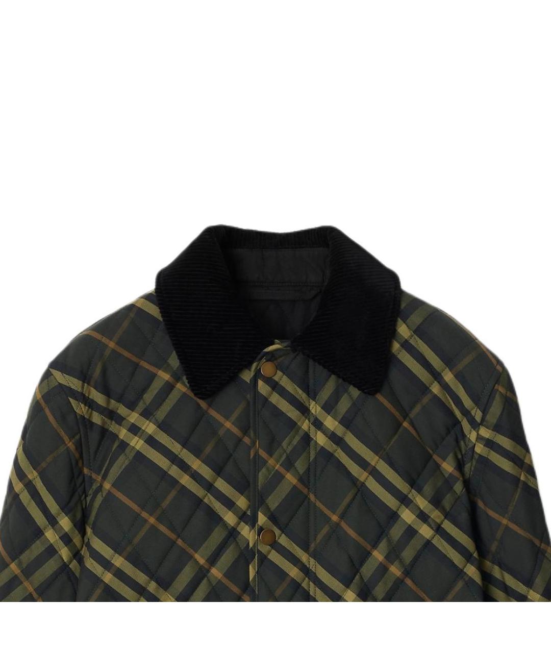 BURBERRY Зеленая куртка, фото 2