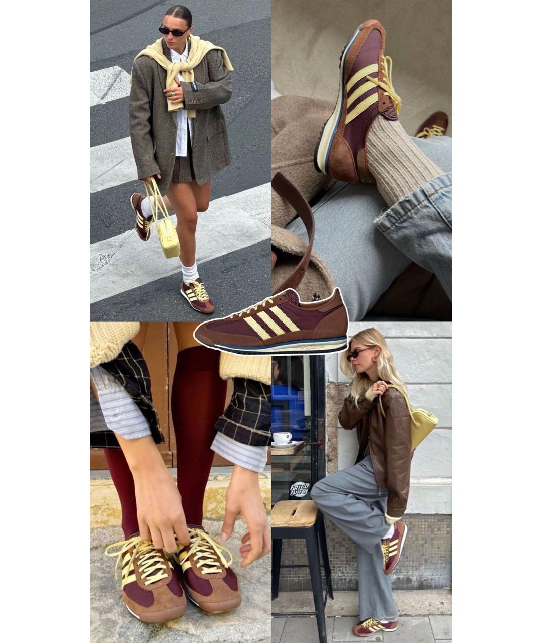 ADIDAS Коричневые кроссовки, фото 7