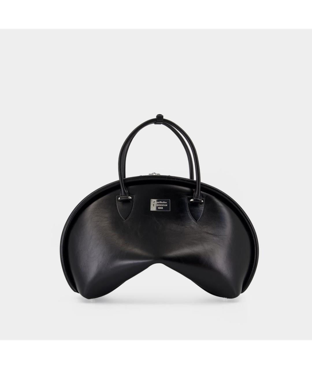 ACNE STUDIOS Черная синтетическая сумка на плечо, фото 3