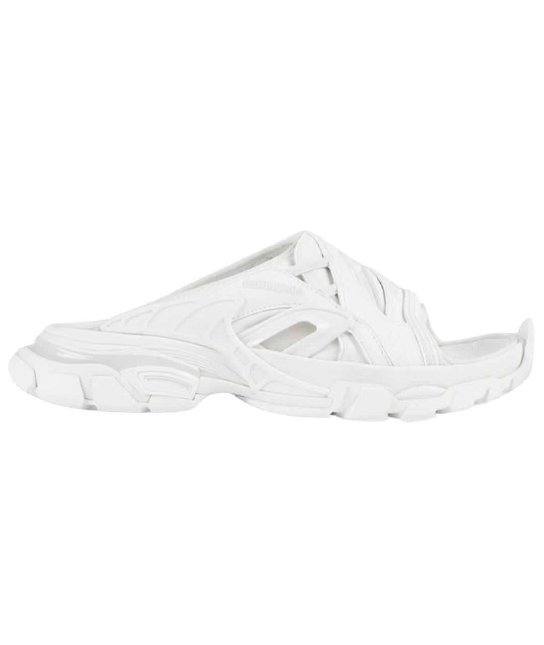 BALENCIAGA Белые сандалии, фото 1