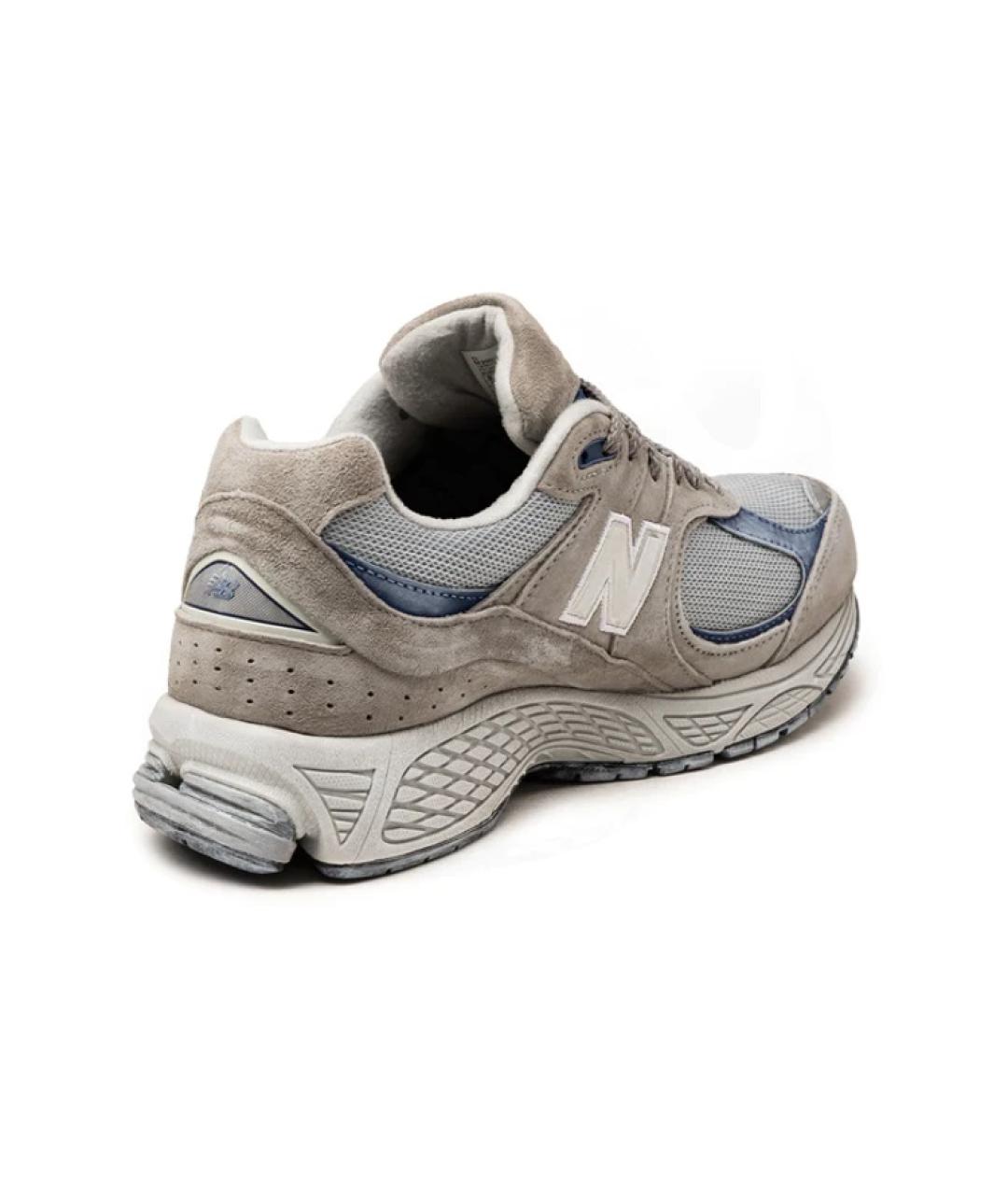 NEW BALANCE Серые низкие кроссовки / кеды, фото 4