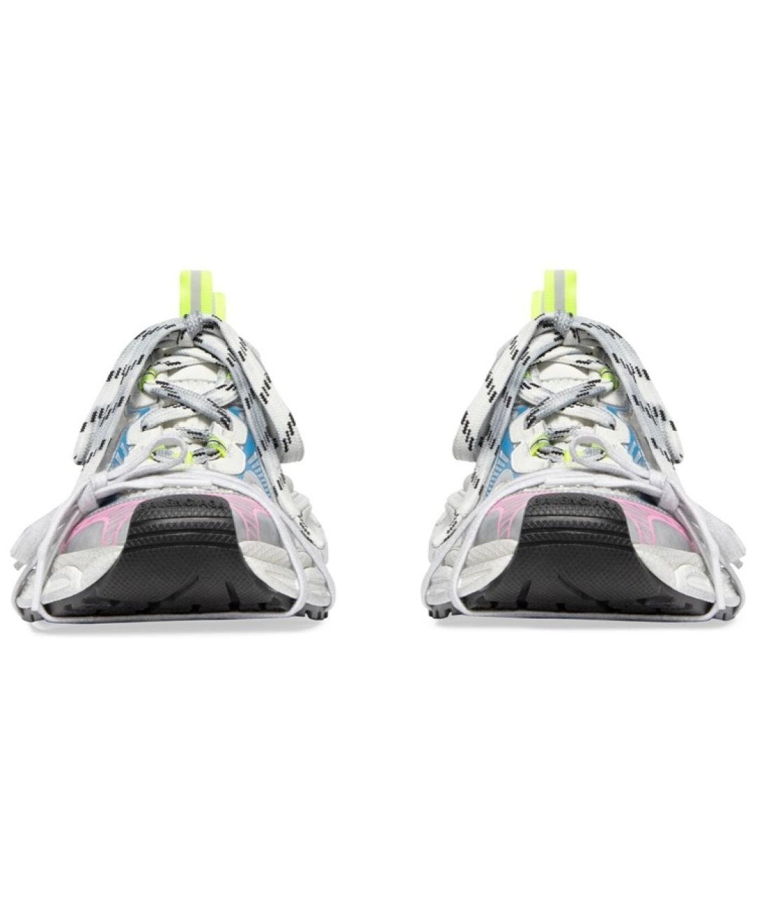 BALENCIAGA Белые кроссовки, фото 4