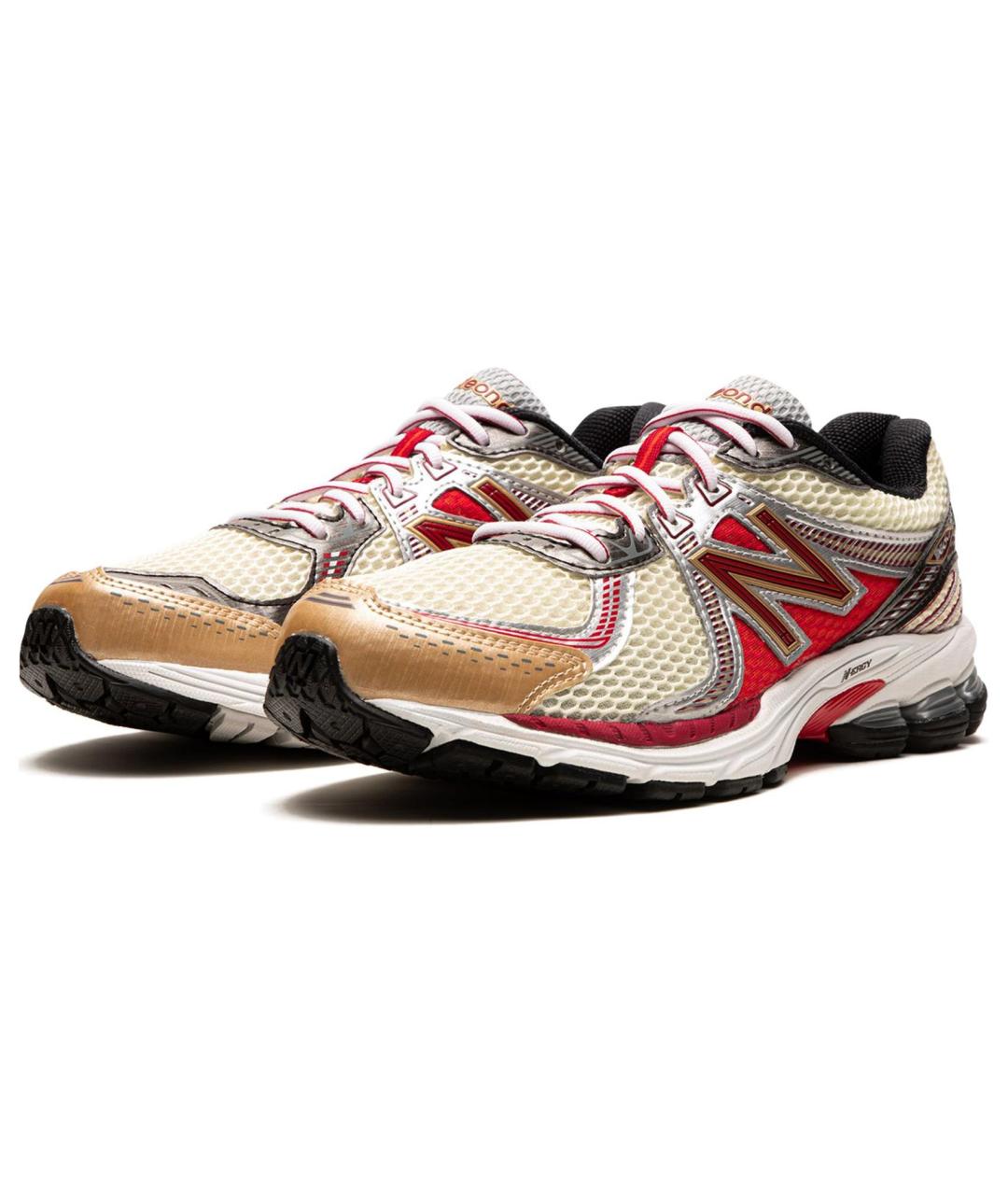 NEW BALANCE Красные кроссовки, фото 4