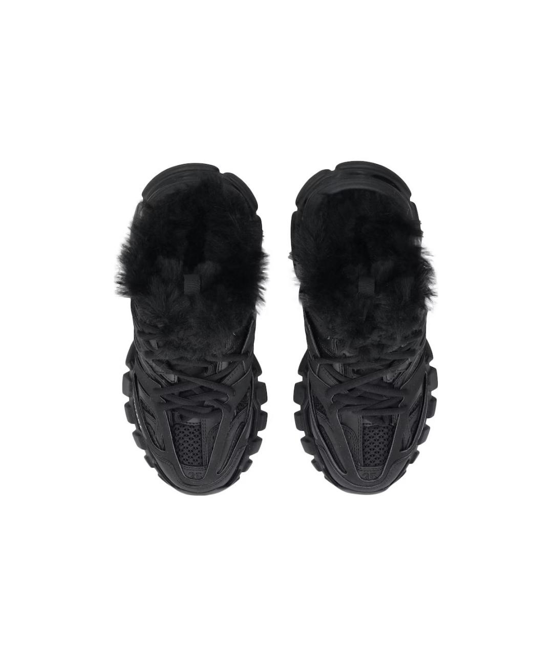 BALENCIAGA Черные низкие кроссовки / кеды, фото 5