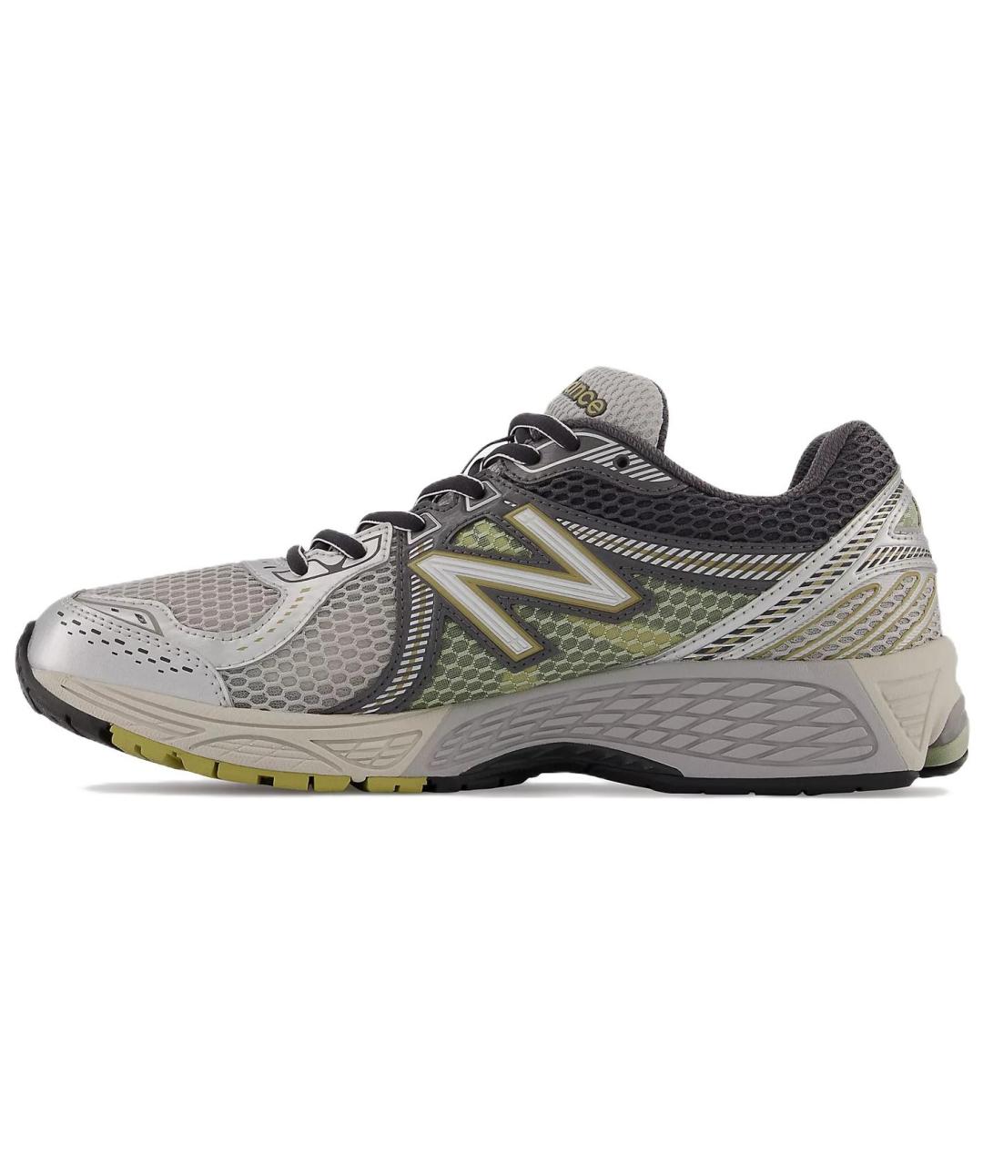NEW BALANCE Серые кроссовки, фото 2