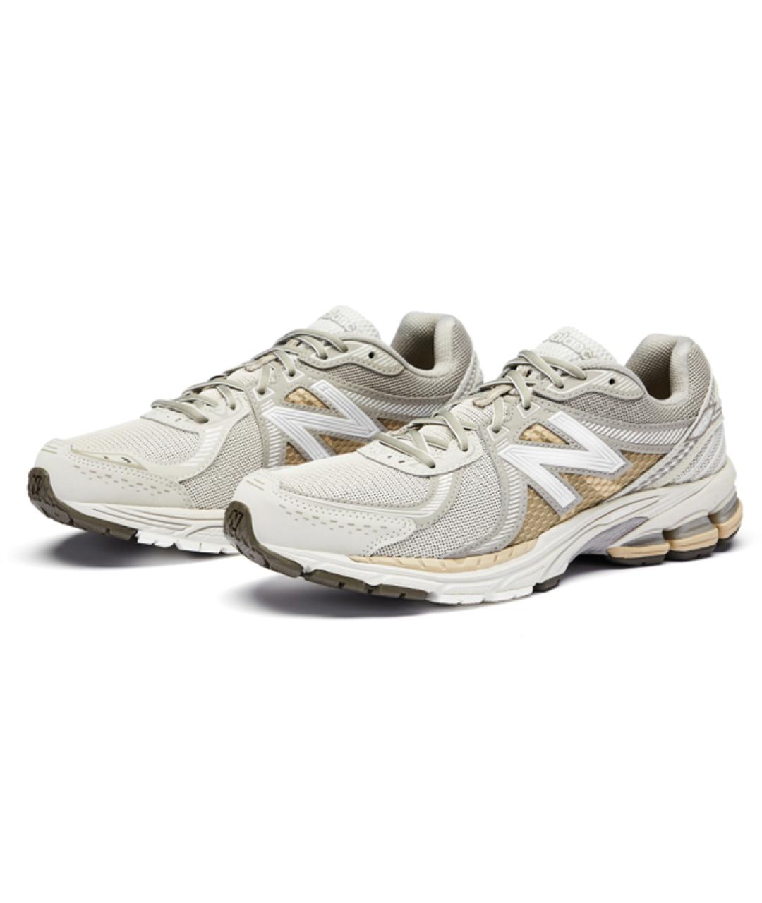 NEW BALANCE Бежевые кроссовки, фото 3