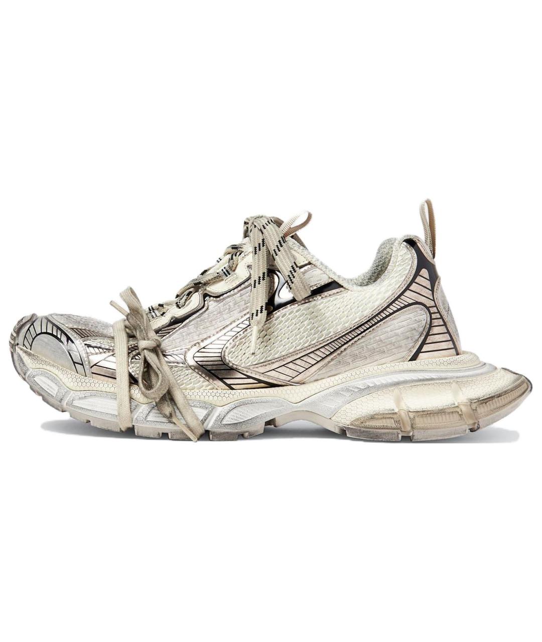 BALENCIAGA Бежевые кроссовки, фото 2