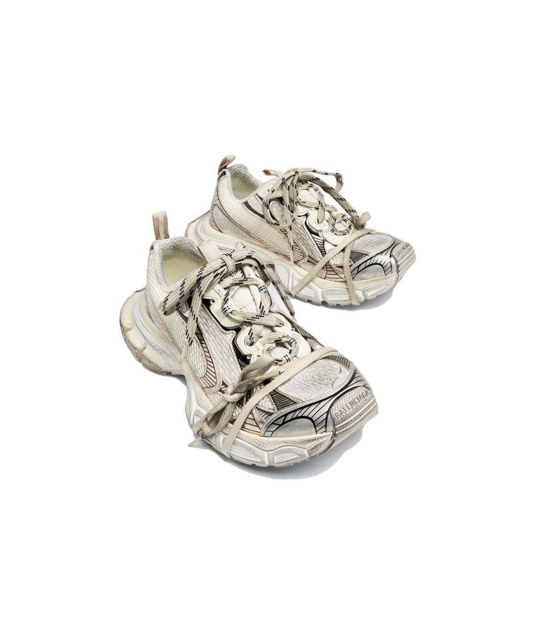 BALENCIAGA Бежевые кроссовки, фото 3