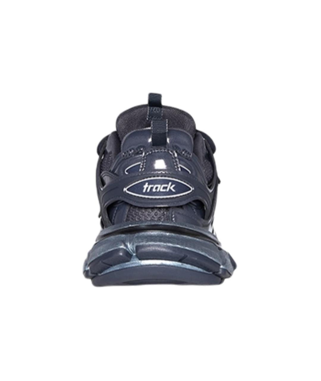 BALENCIAGA Темно-синие низкие кроссовки / кеды, фото 5