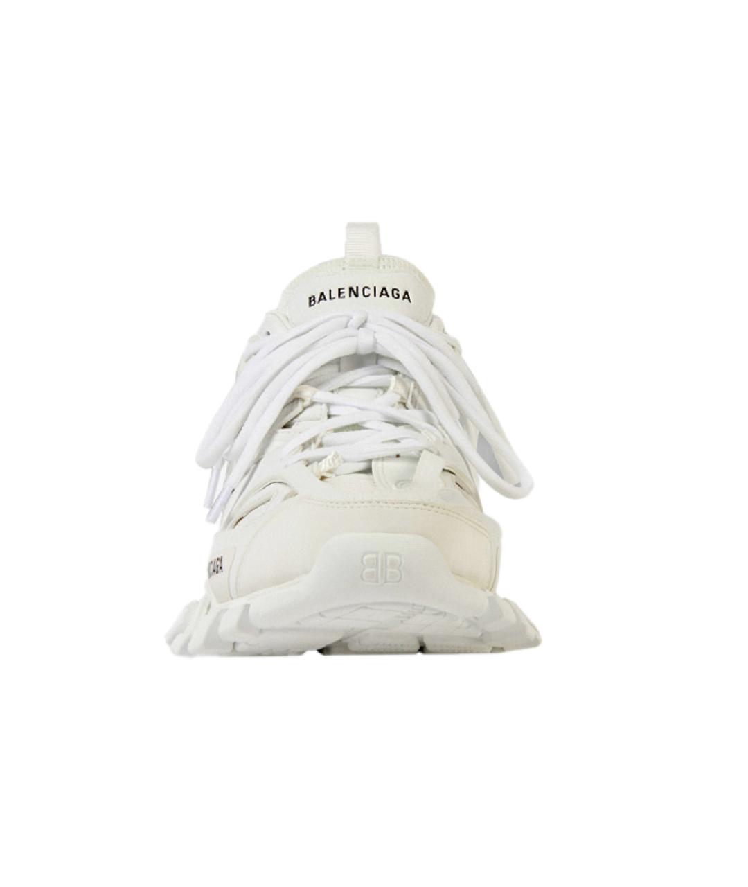 BALENCIAGA Белые низкие кроссовки / кеды, фото 3