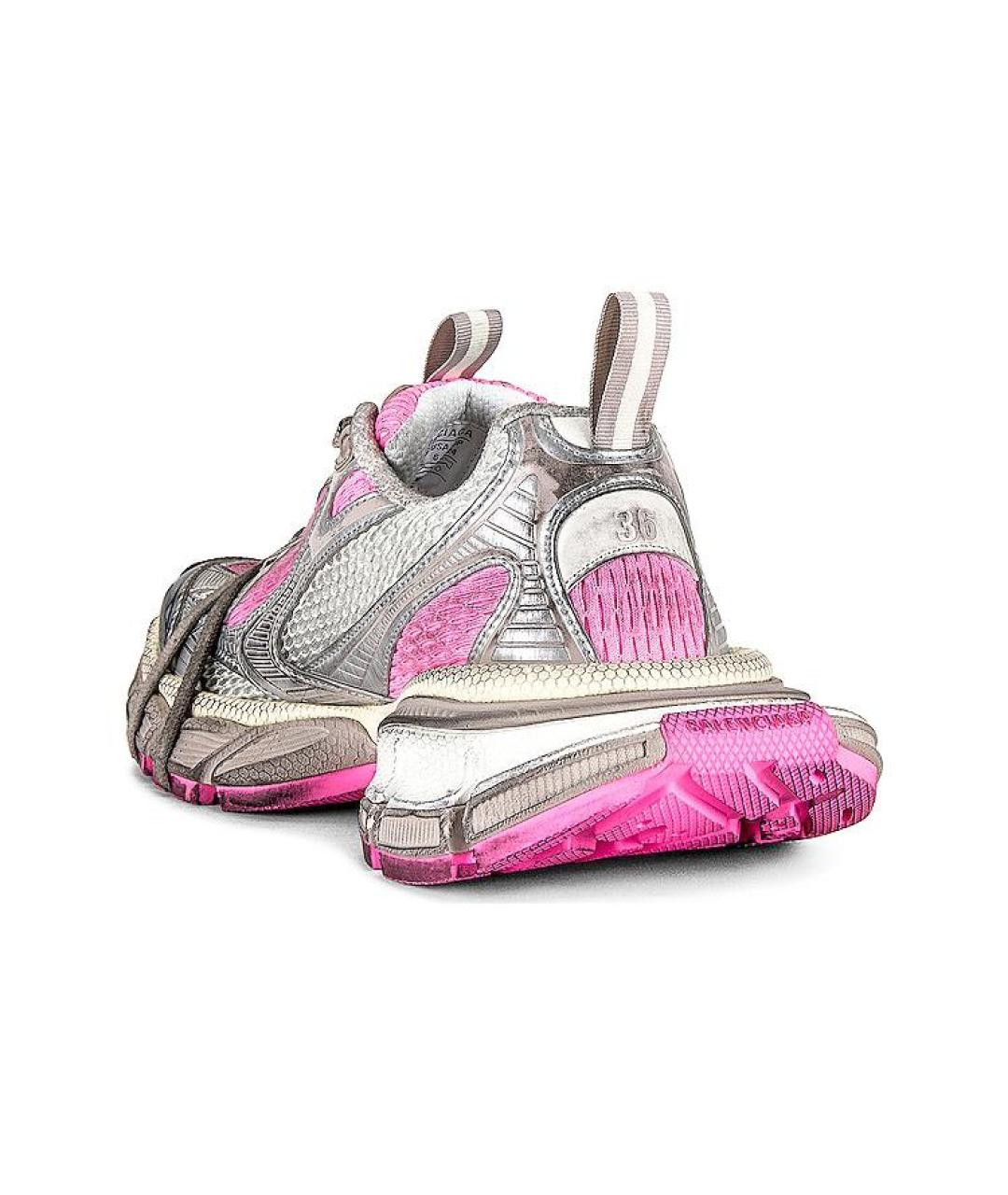 BALENCIAGA Розовые кроссовки, фото 5