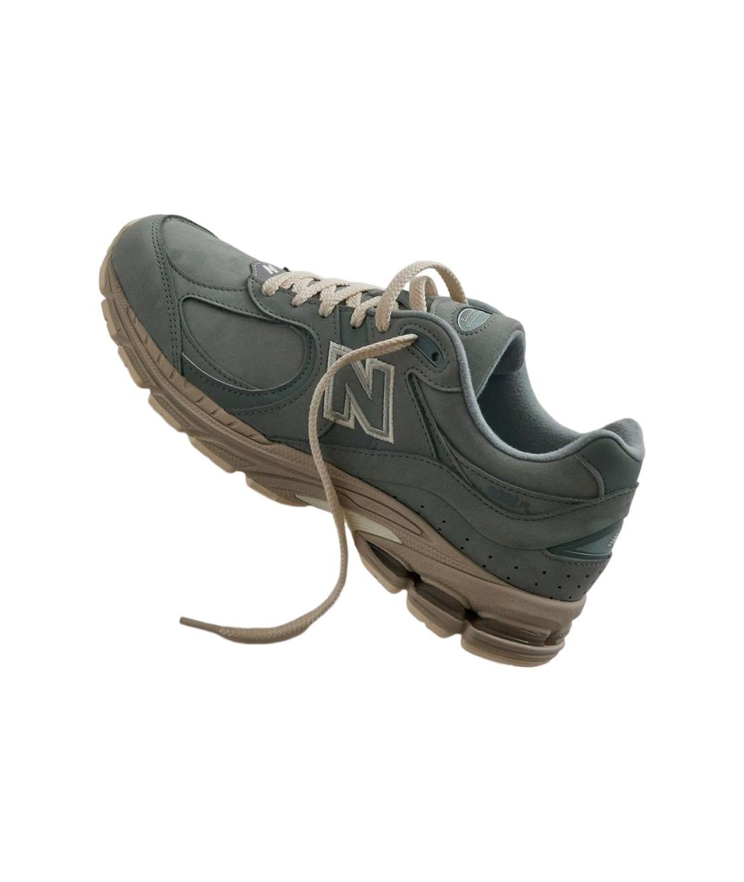 NEW BALANCE Серые низкие кроссовки / кеды, фото 4