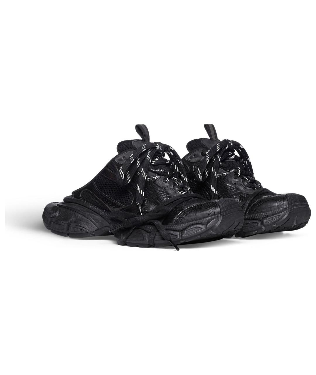 BALENCIAGA Черные мюли, фото 3