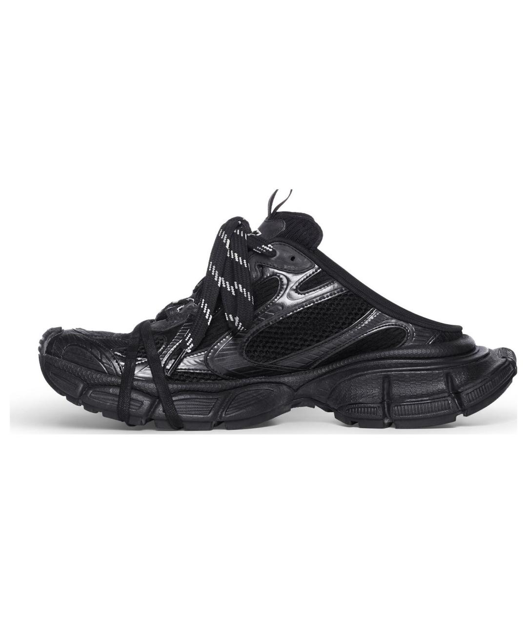 BALENCIAGA Черные мюли, фото 2