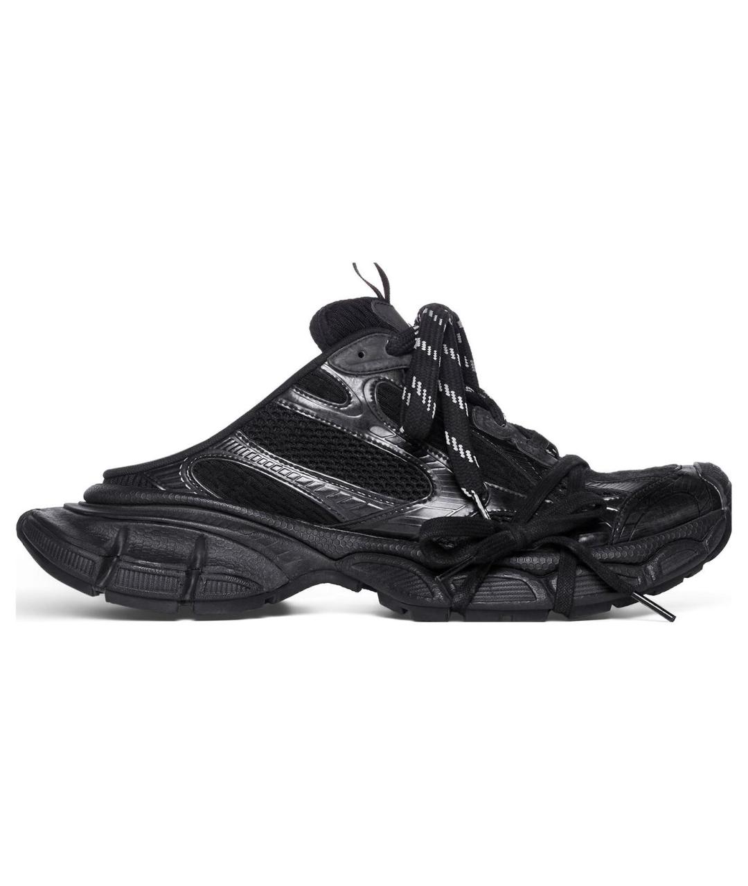 BALENCIAGA Черные мюли, фото 1