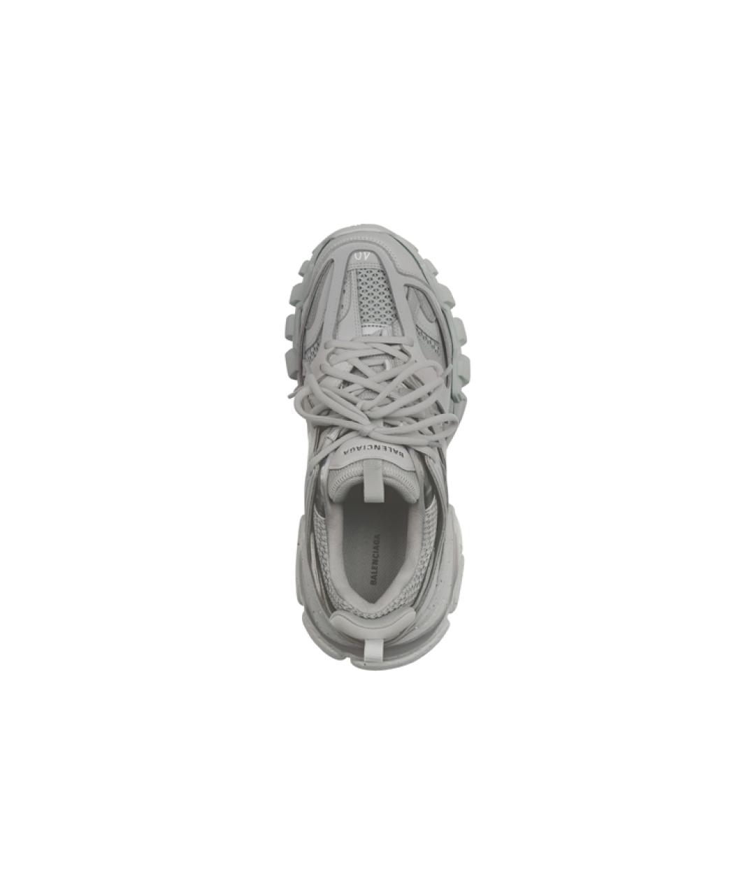 BALENCIAGA Серые кроссовки, фото 3