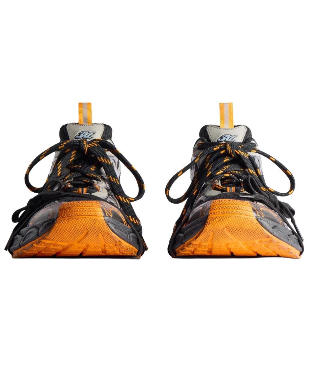 BALENCIAGA Черные низкие кроссовки / кеды, фото 5