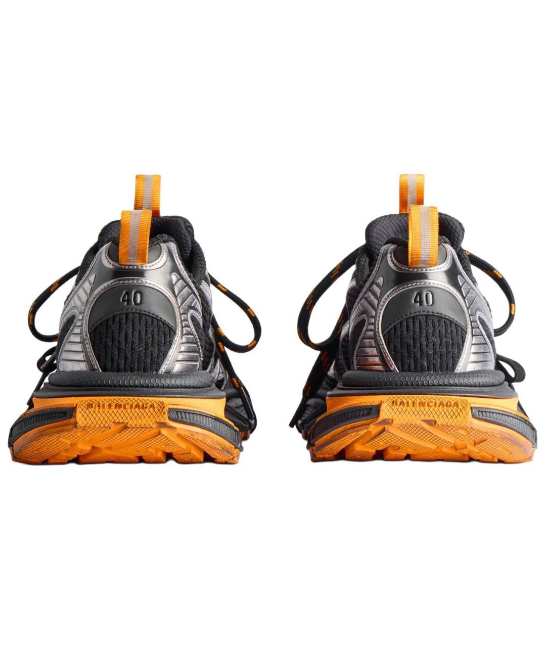 BALENCIAGA Черные низкие кроссовки / кеды, фото 7