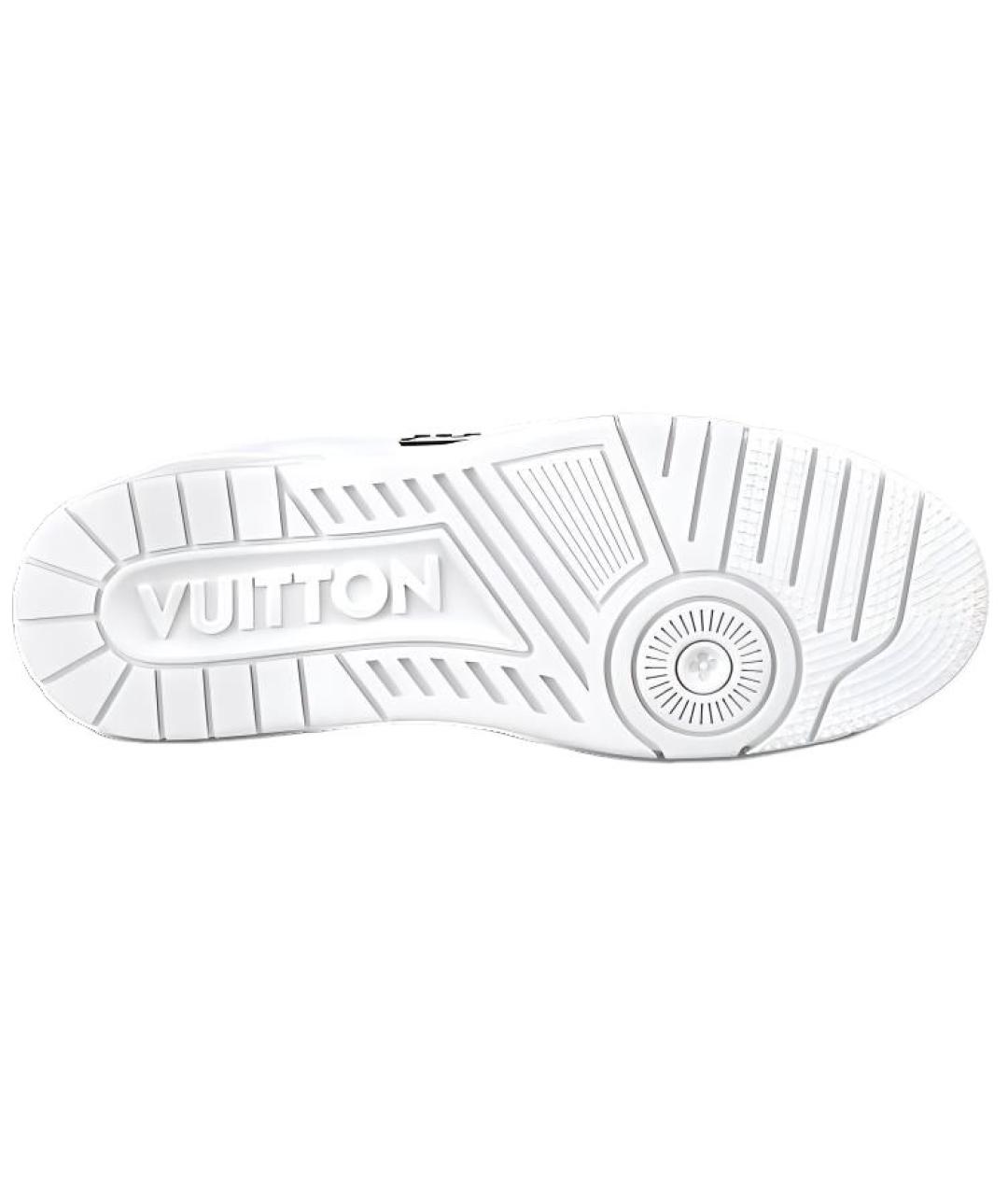 LOUIS VUITTON Белые низкие кроссовки / кеды, фото 5