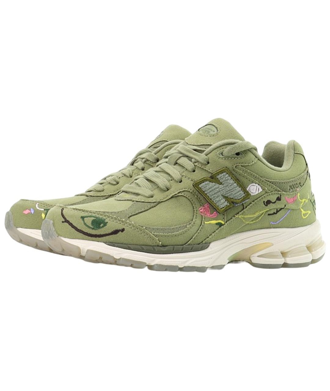 NEW BALANCE Зеленые кроссовки, фото 3