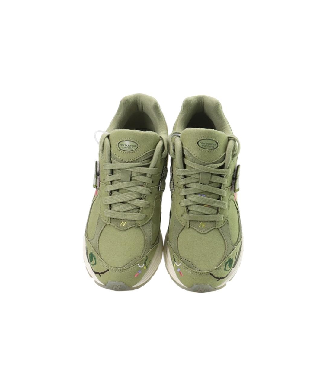 NEW BALANCE Зеленые кроссовки, фото 4