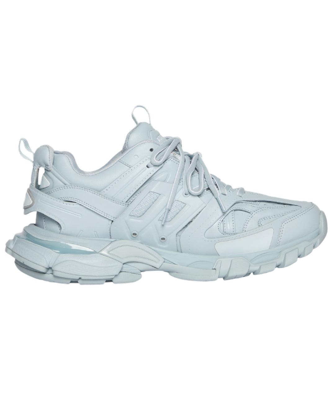 BALENCIAGA Голубые кроссовки, фото 1