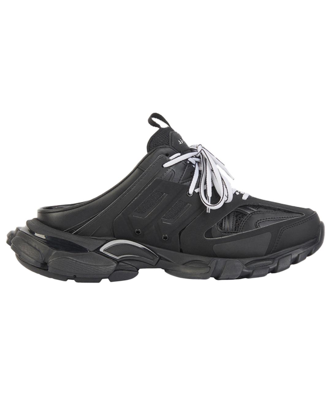 BALENCIAGA Черные мюли, фото 1