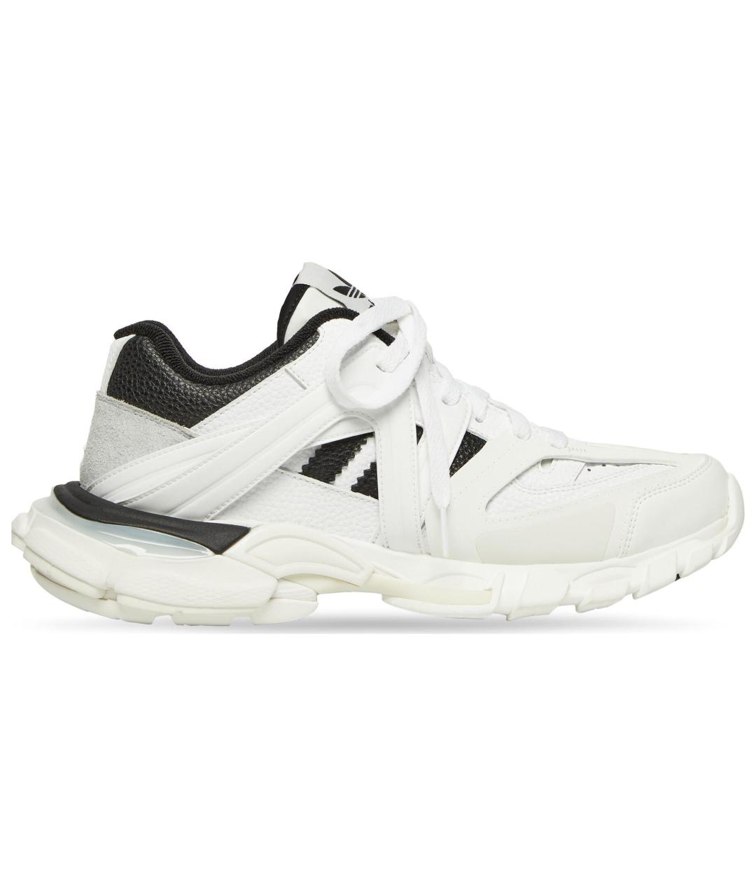 BALENCIAGA Белые низкие кроссовки / кеды, фото 1