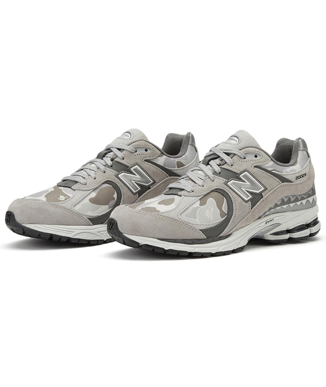 NEW BALANCE Серые кроссовки, фото 3