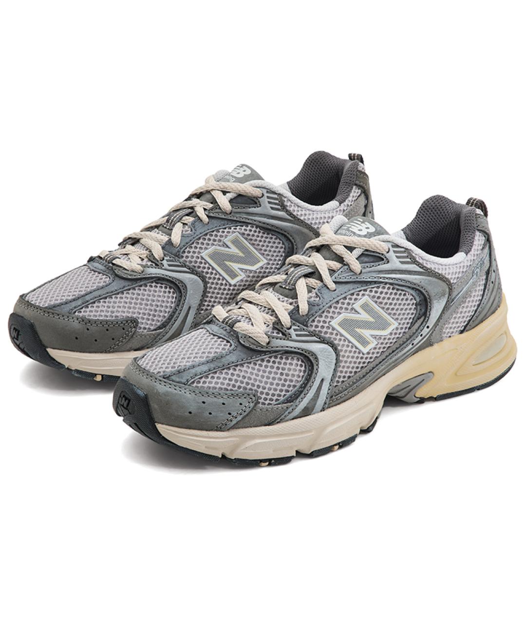 NEW BALANCE Серые кроссовки, фото 3