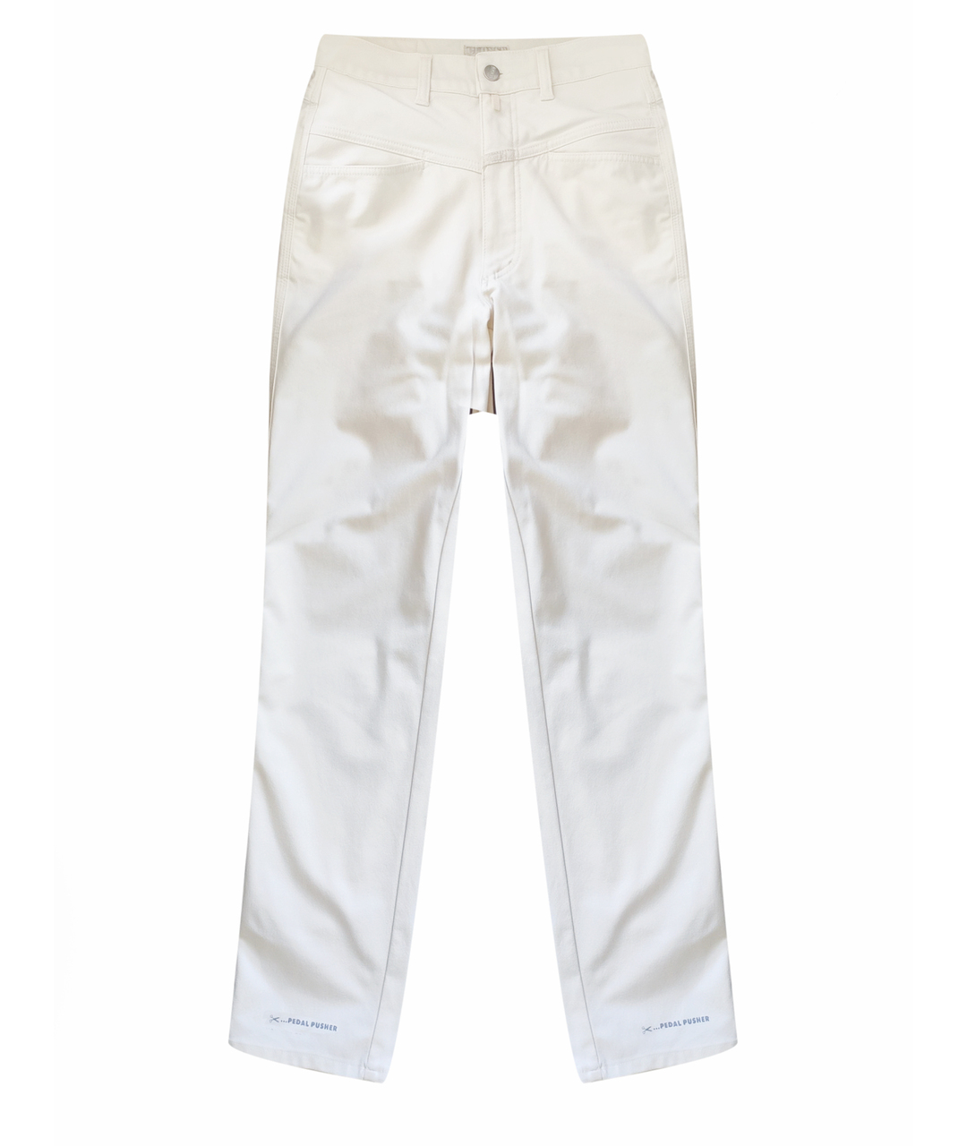 CLOSED Белые прямые брюки, фото 1
