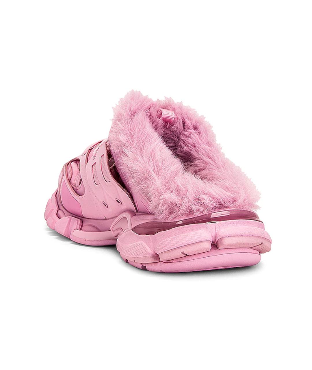 BALENCIAGA Розовые мюли, фото 4