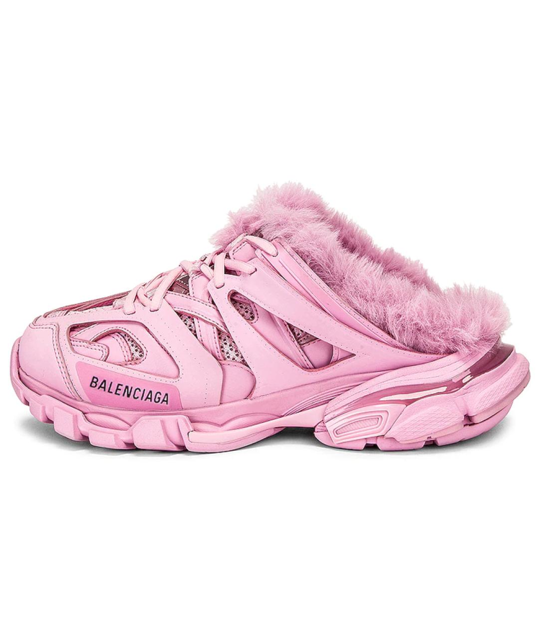 BALENCIAGA Розовые мюли, фото 2