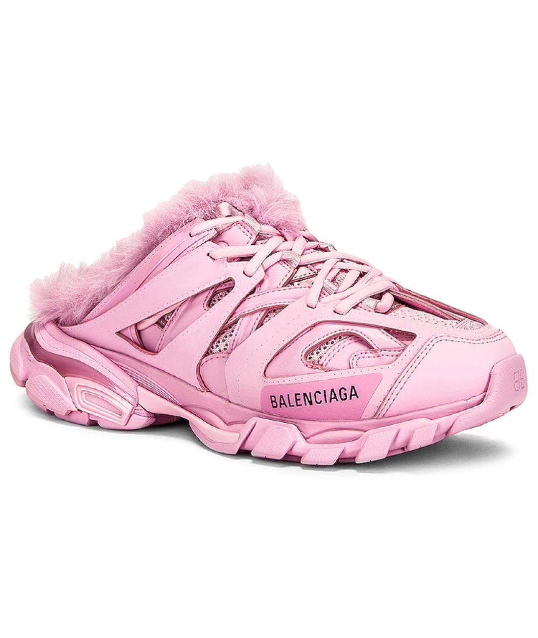 BALENCIAGA Розовые мюли, фото 3