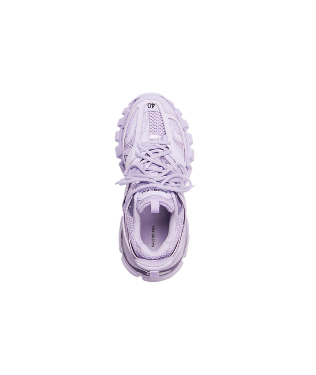 BALENCIAGA Фиолетовые кроссовки, фото 4