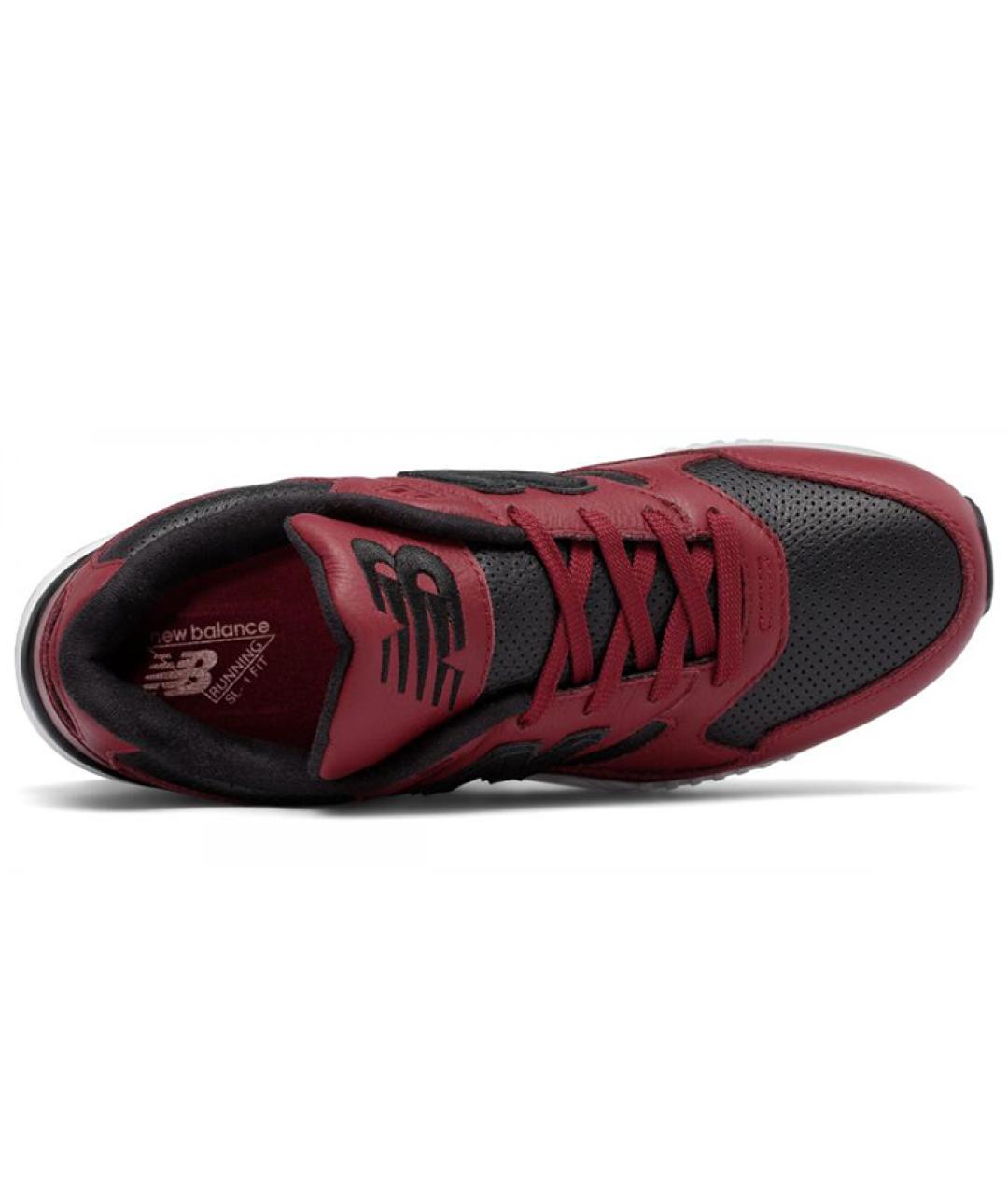 NEW BALANCE Красные низкие кроссовки / кеды, фото 3