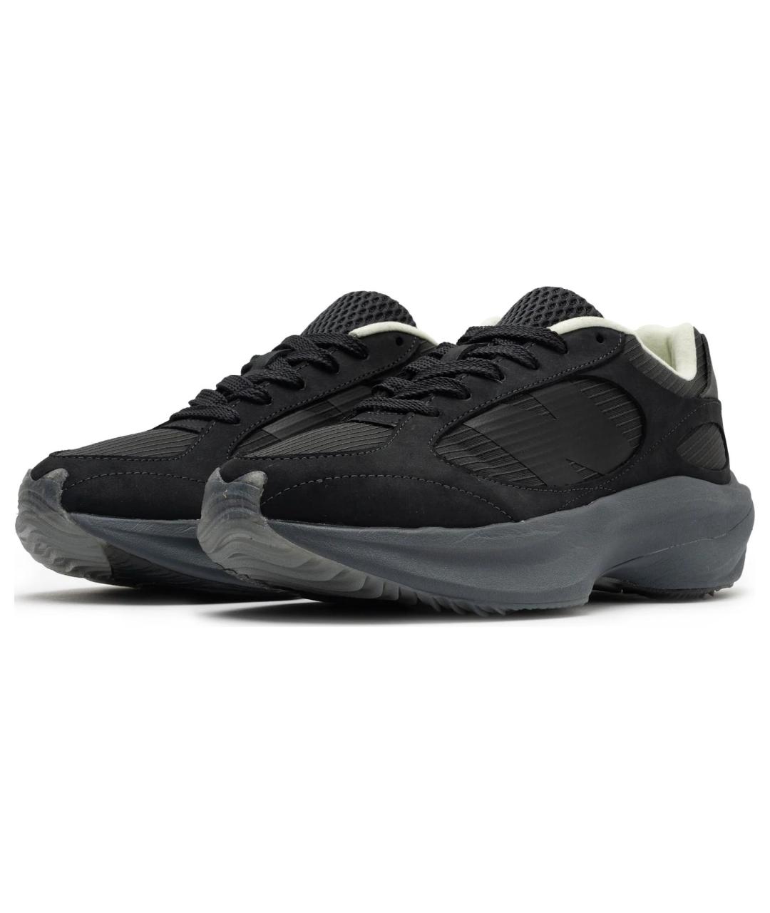 NEW BALANCE Черные низкие кроссовки / кеды, фото 3